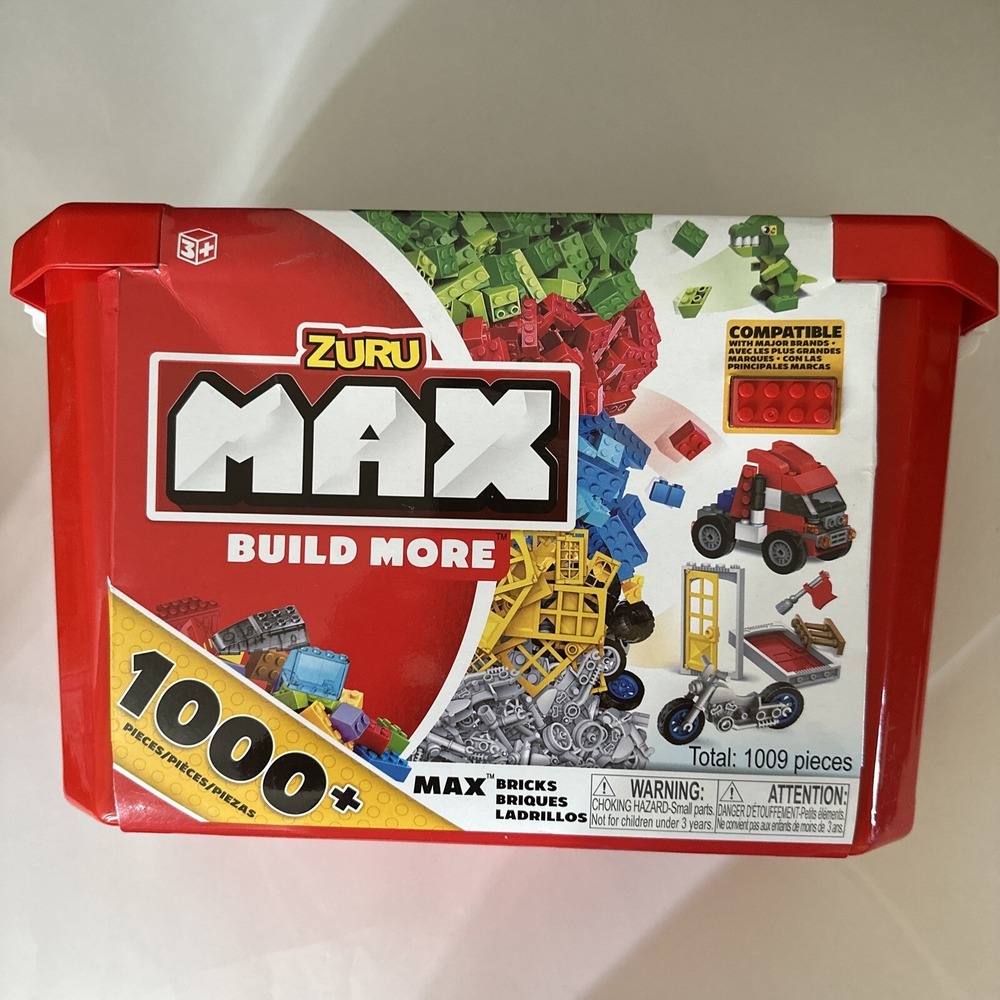 Max Build More Max Brick Set 1009 Pc. By Zuru